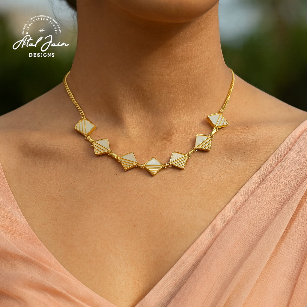 MOP Modern Elegance Necklace