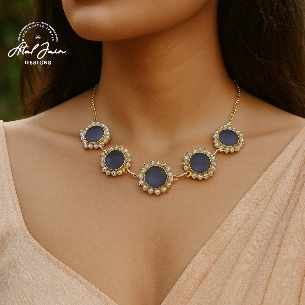 Celestial Cascade: The Blue Pearl Affair