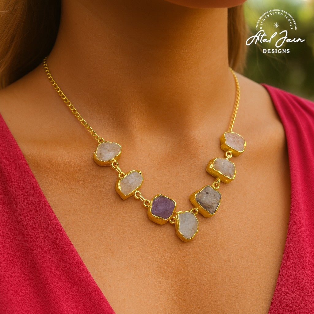 Majestic Azure: The Lavish Necklace