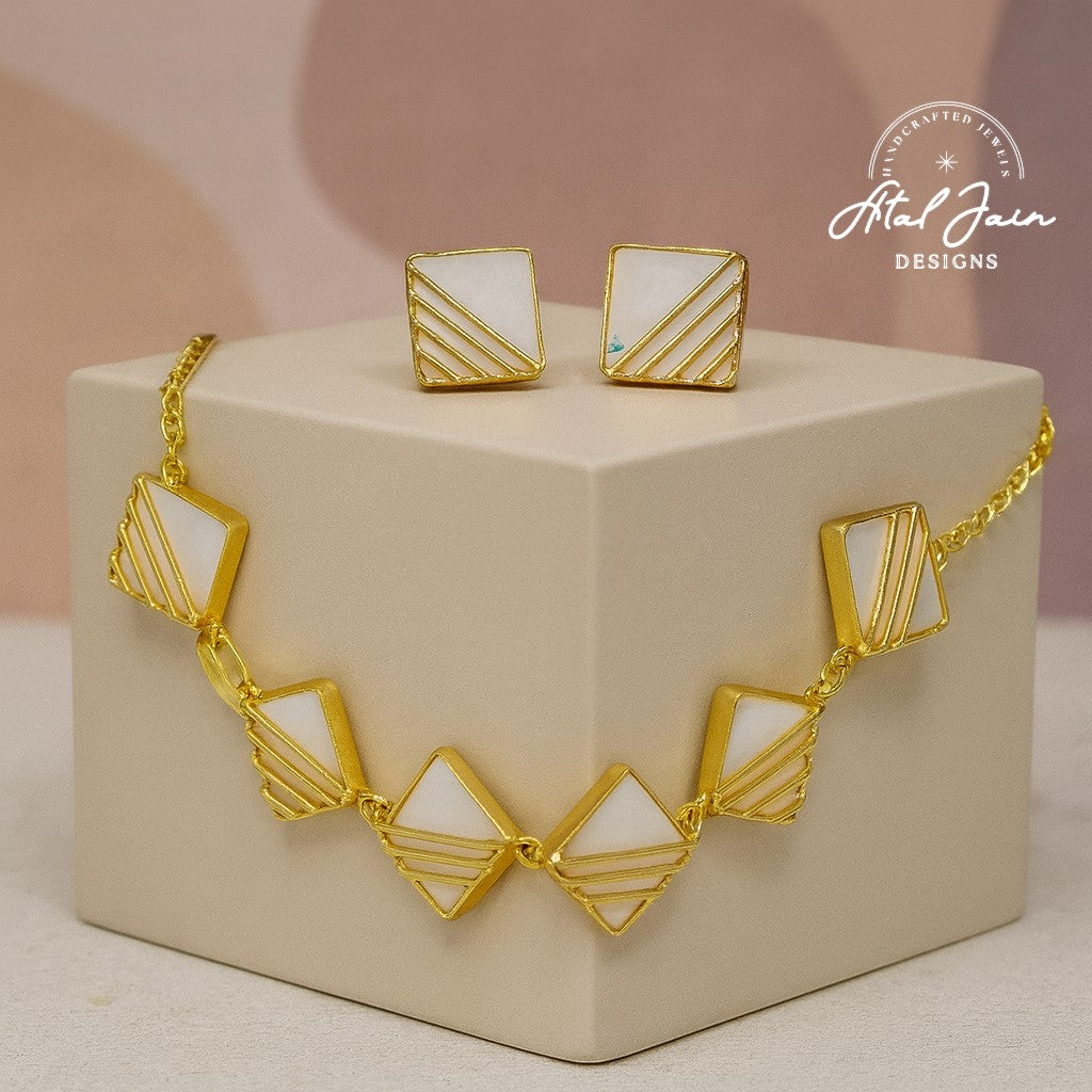 MOP Modern Elegance Necklace