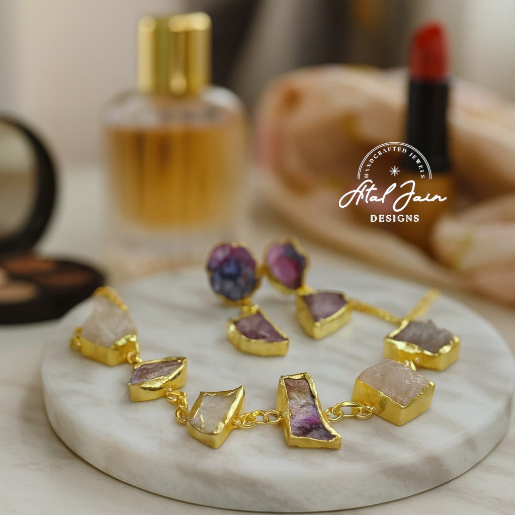 Majestic Azure: The Lavish Necklace