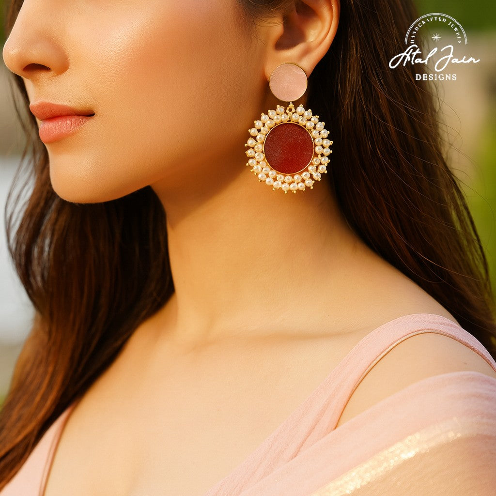 Ethereal Blush Treasures Earrings