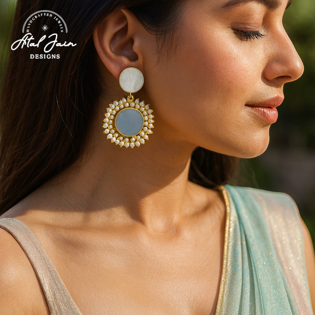 Ethereal Blush Treasures Earrings