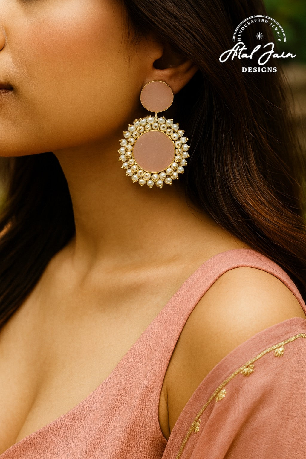 Ethereal Blush Treasures Earrings