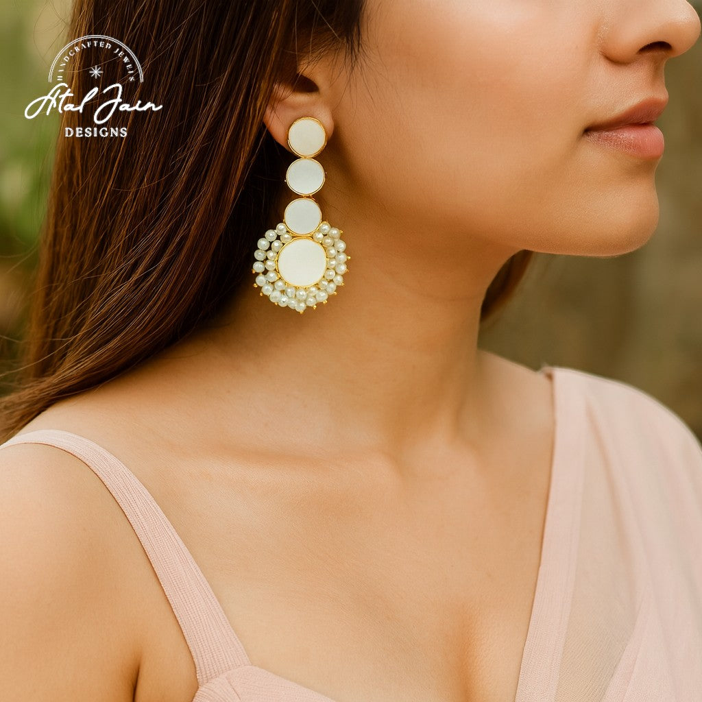Opulent Mother of Pearl Drops