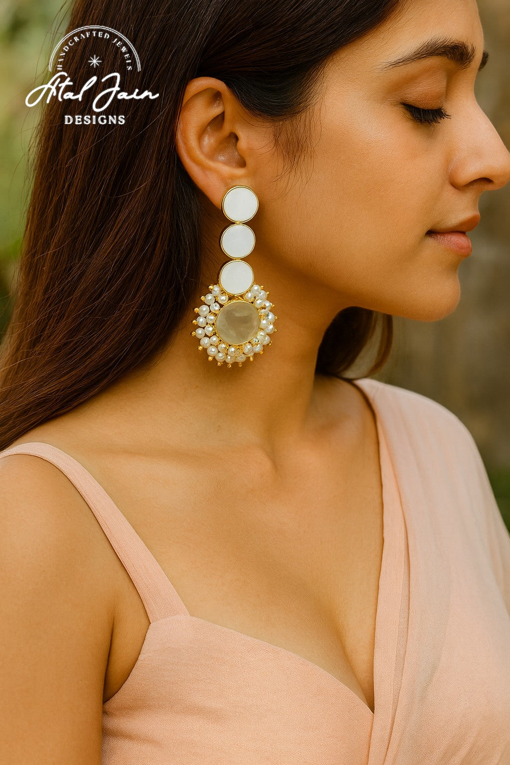 Opulent Mother of Pearl Drops