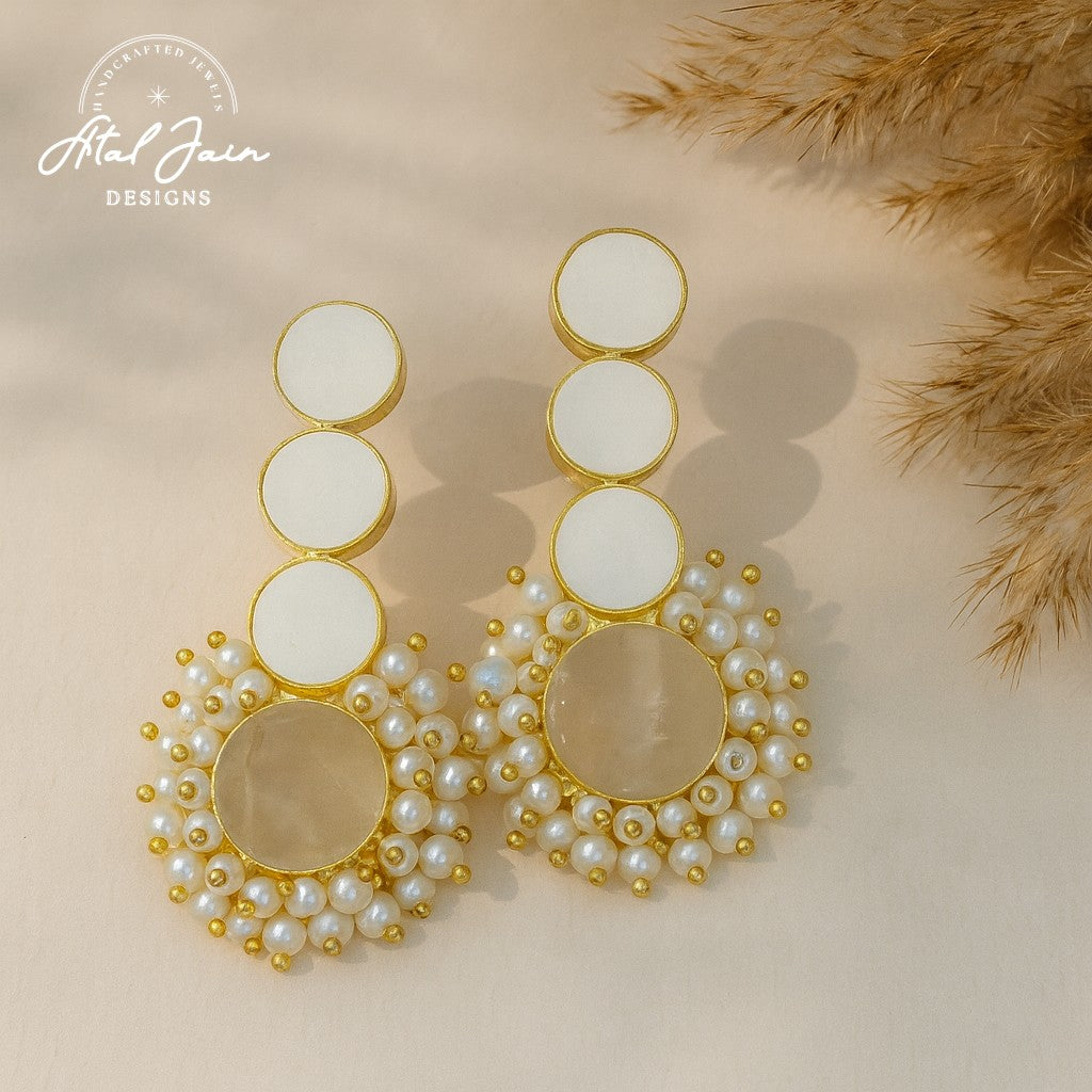 Opulent Mother of Pearl Drops