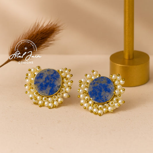 Gem & Pearl Harmony Studs