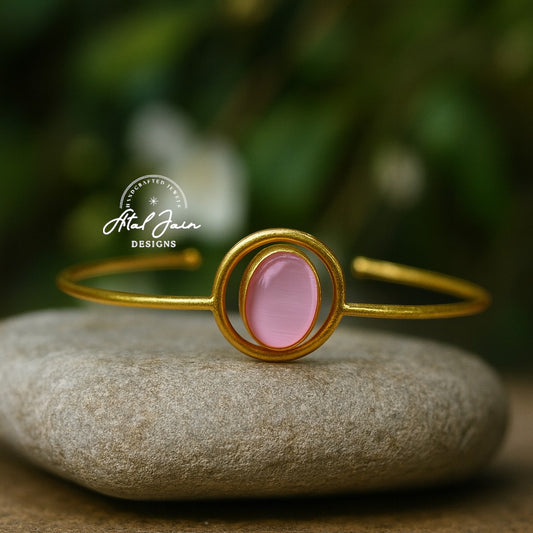 Scarlet Gemstone Cuff