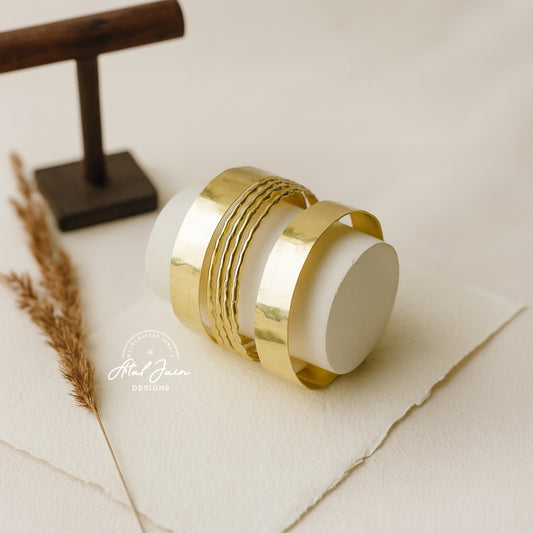 Timeless Gold Bangle Ensemble