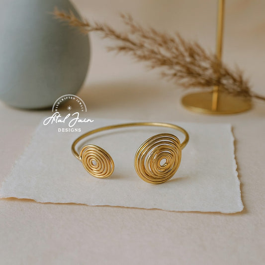 Spiral Luxe Cuff