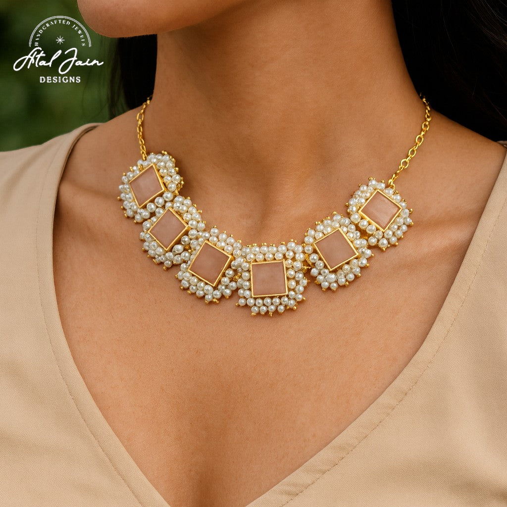 Gemstone Harmony Necklace Set