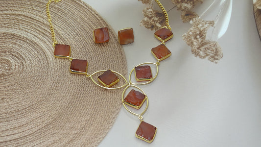Chroma Luxe Necklace and Earring Duo