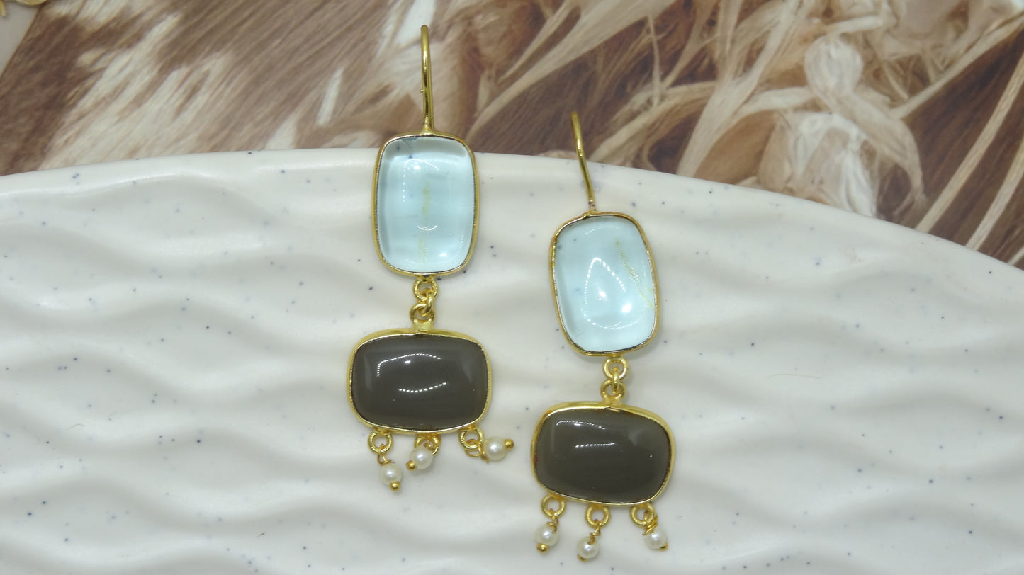 Dual Elegance Earrings