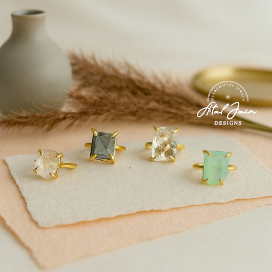 Lavish Gemstone Affair Ring