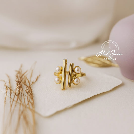 The Golden Pearl Ring Treasure