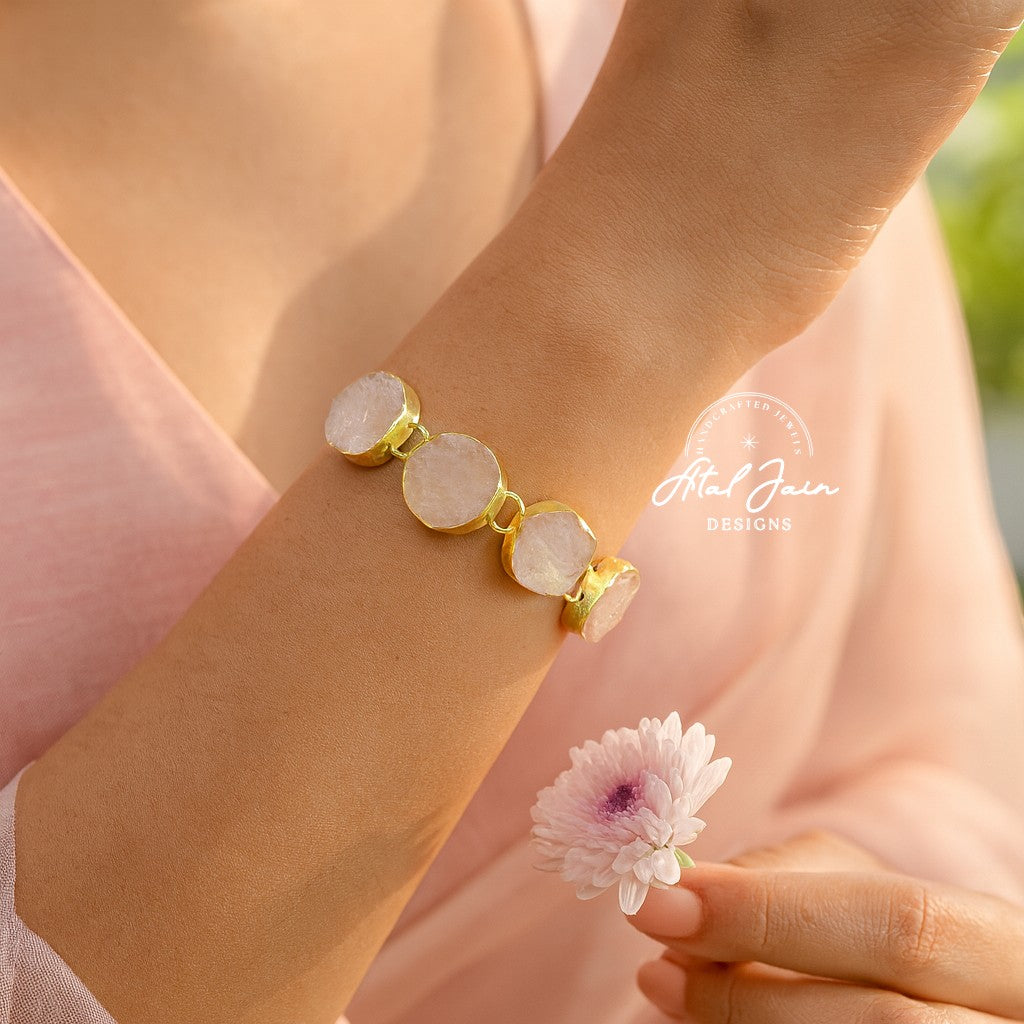 Luxe Rose Quartz Wrap