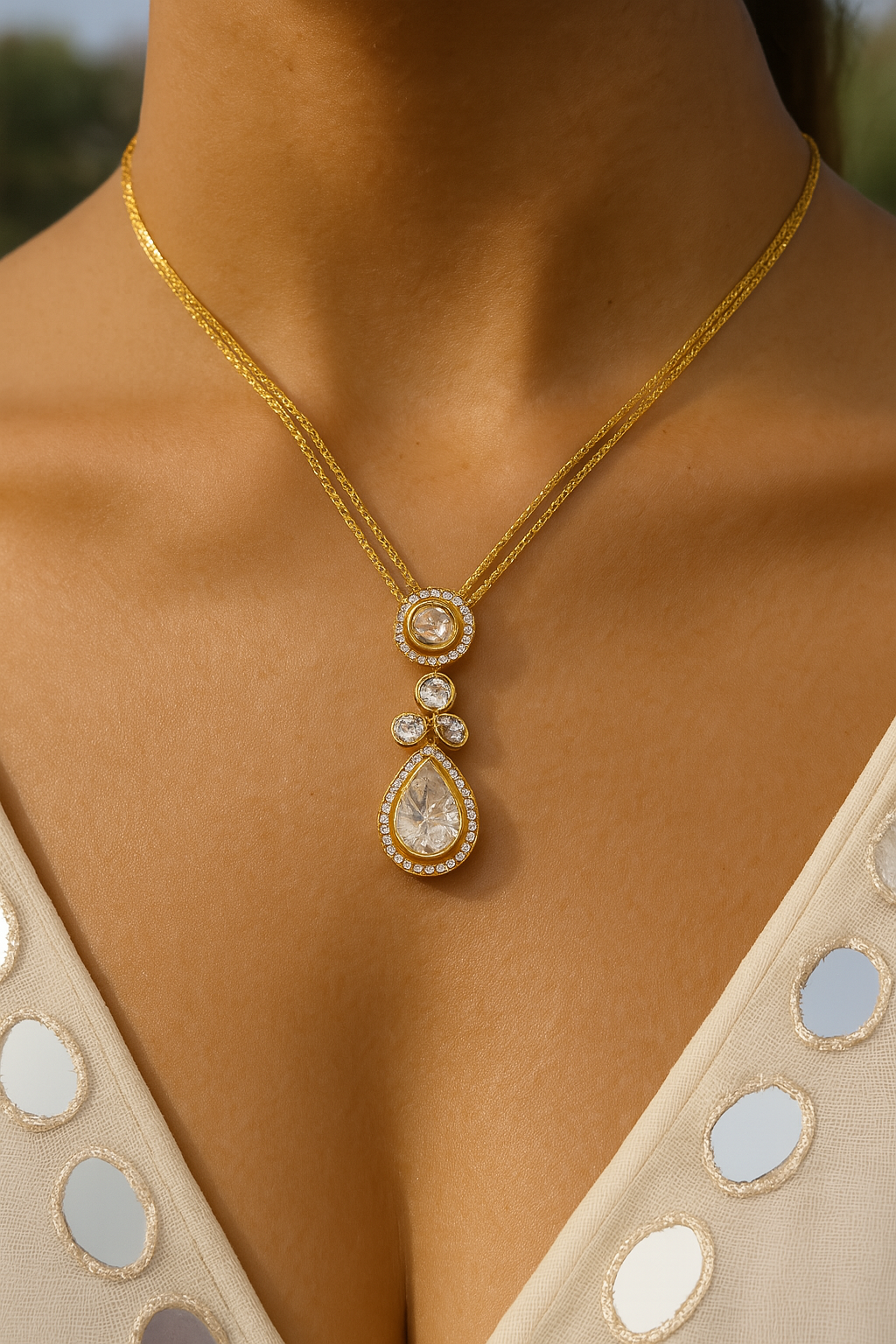 Aureen Dewdrop Set
