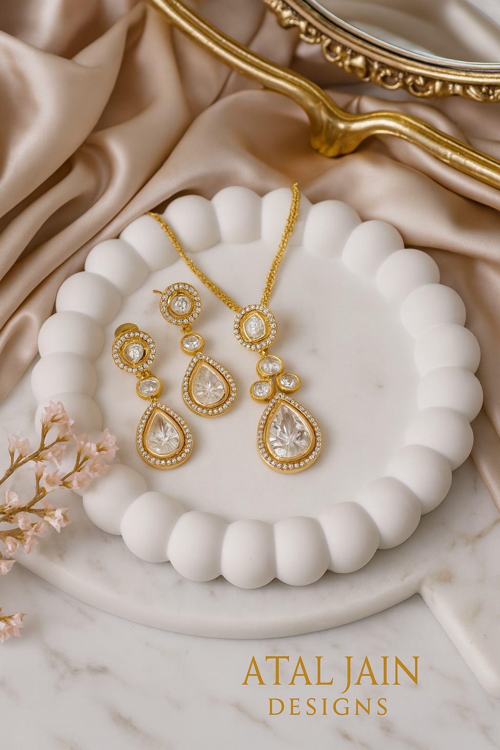 Aureen Dewdrop Set