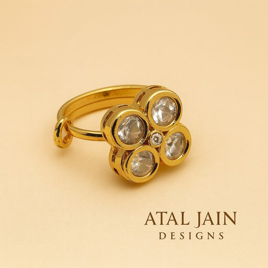 Trisha Regal Floral Ring