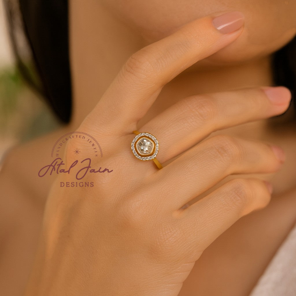Kaira Radiance Halo Ring