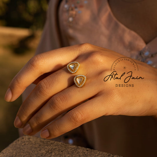 Diya Mirror Muse Ring