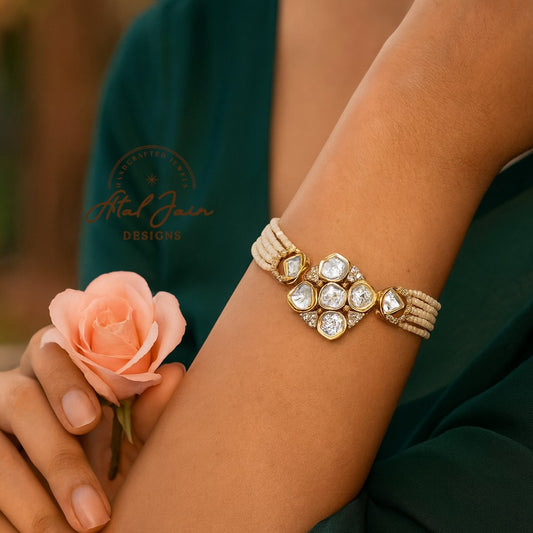Jhanvi Heritage Pearl Bracelet