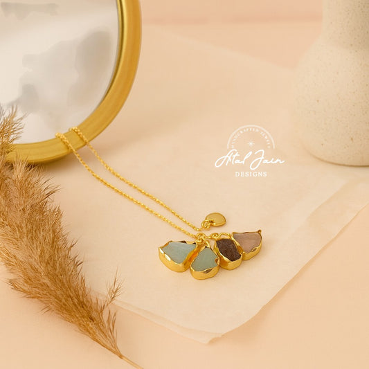 Lavish Cluster of Colors Pendant
