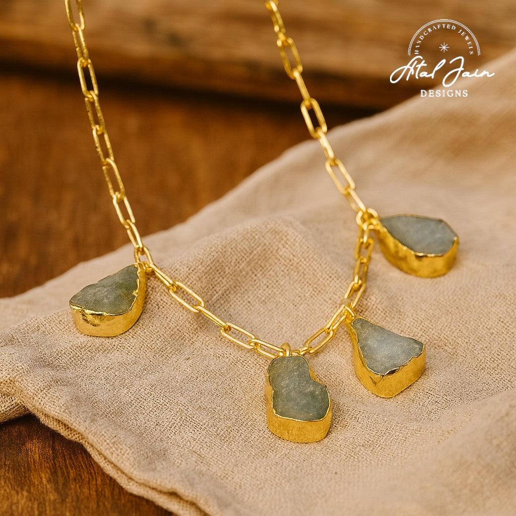 Vibrant Stone Strands Necklace