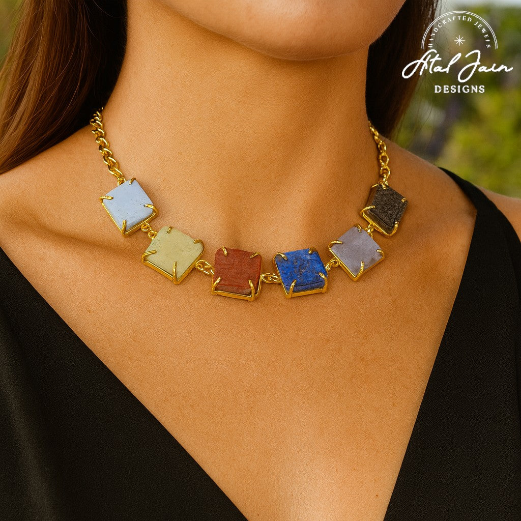 Enchanted Gemstone Affair Necklace